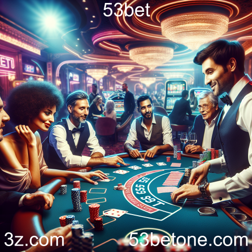 A Experiência Definitiva do Casino Ao Vivo na 53bet